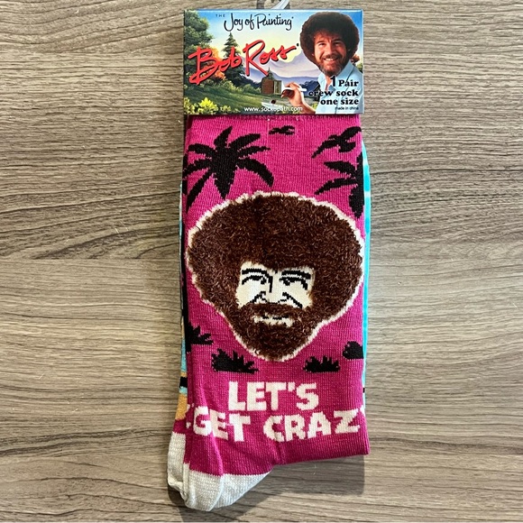 Bob Ross Other - Bob Ross Socks (Size M8-12/W9-14)